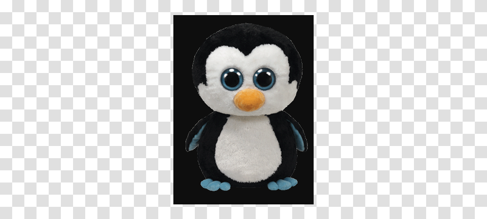 Ty Beanie Boos Waddles Penguin Large Adlie Penguin, Plush, Toy, Snowman, Winter Transparent Png
