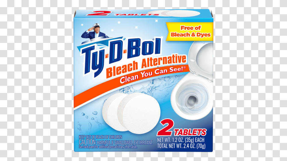 Ty D Bol Bleach Alternative Toilet Bowl Cleaner Tablet Scare Birds Away, Person, Poster, Advertisement, Flyer Transparent Png