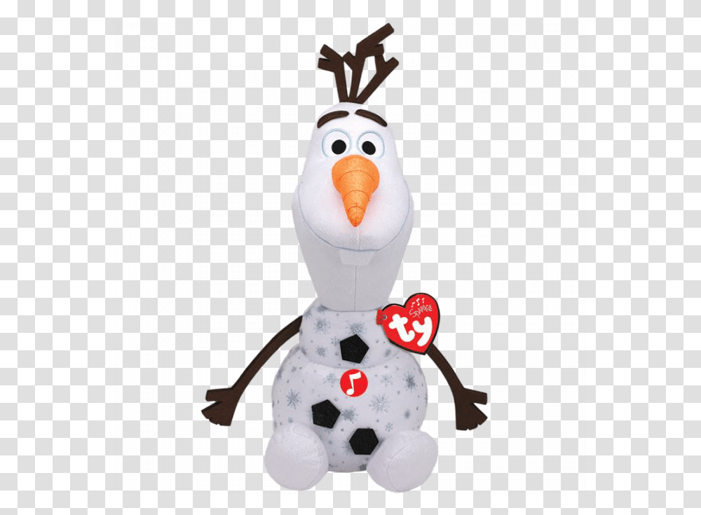 Ty Frozen 2 Olaf Mit Sound Frozen 2 Stuffed Animals, Nature, Outdoors, Snow, Snowman Transparent Png