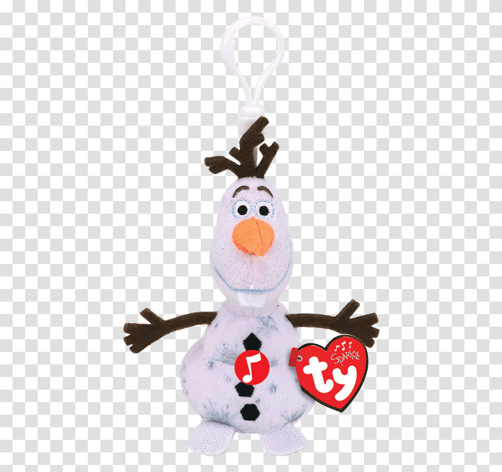 Ty Frozen Olaf Frozen 2 Snowman With Sound Clip Frozen 2 Olaf Ty, Winter, Outdoors, Nature, Plush Transparent Png