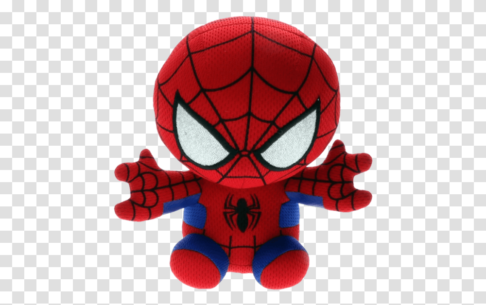 Ty Marvel Avengers Spiderman Beanie Boo 15cm Spiderman Plush, Toy Transparent Png