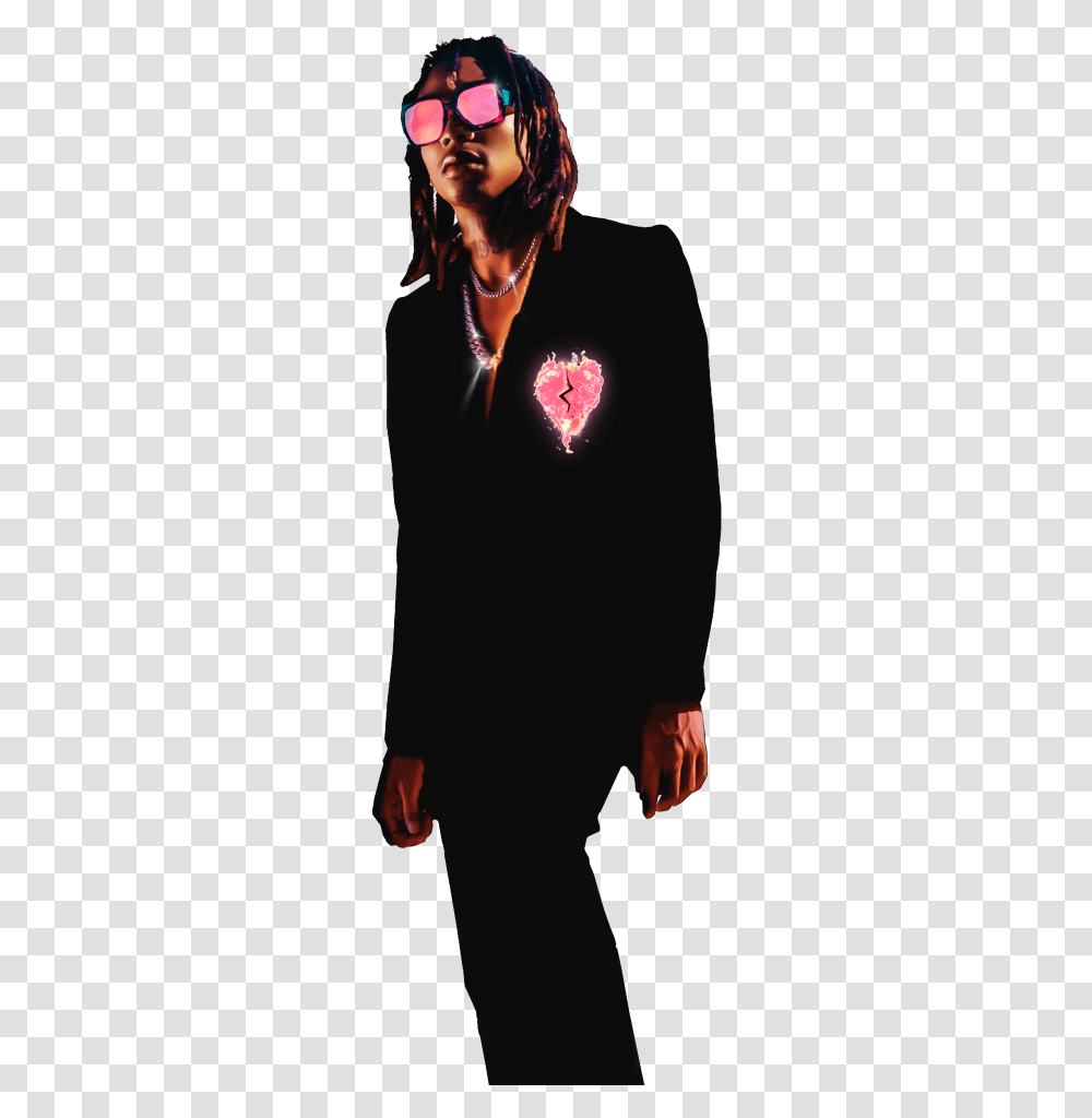 Tyla Yaweh Heart Full Of Rage, Sunglasses, Person, Sleeve Transparent Png