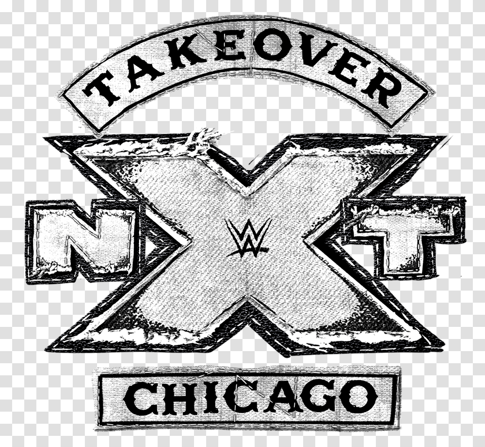 Tyler Bate Nxt Takeover Chicago Logo, Trademark, Poster, Advertisement Transparent Png