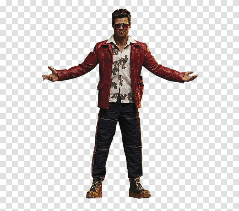Tyler Durden Special Two Pack 16th Scale Action Figures Fight Club Action Figures, Person, Costume, Performer Transparent Png