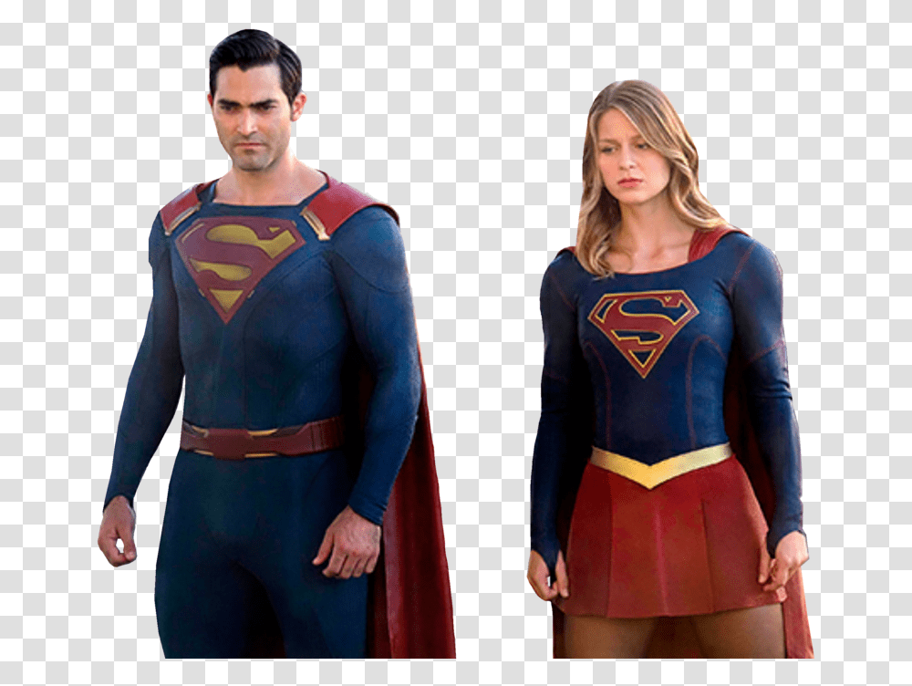 Tyler Hoechlin As Superman, Apparel, Costume, Person Transparent Png