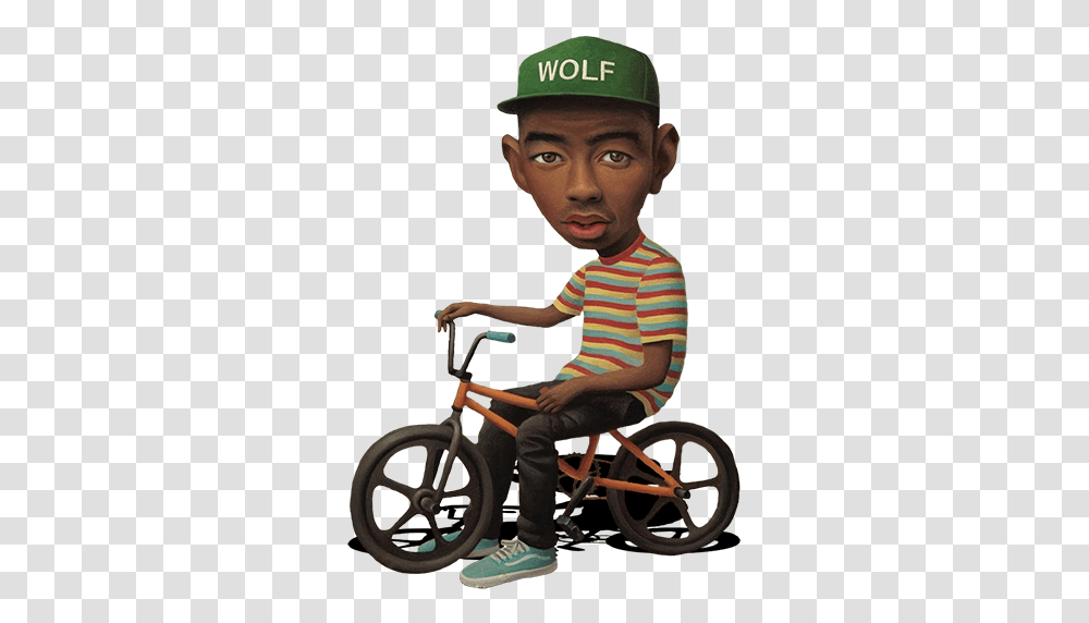 Tyler The Cartoon Gamebanana Sprays, Person, Bicycle, Vehicle, Transportation Transparent Png