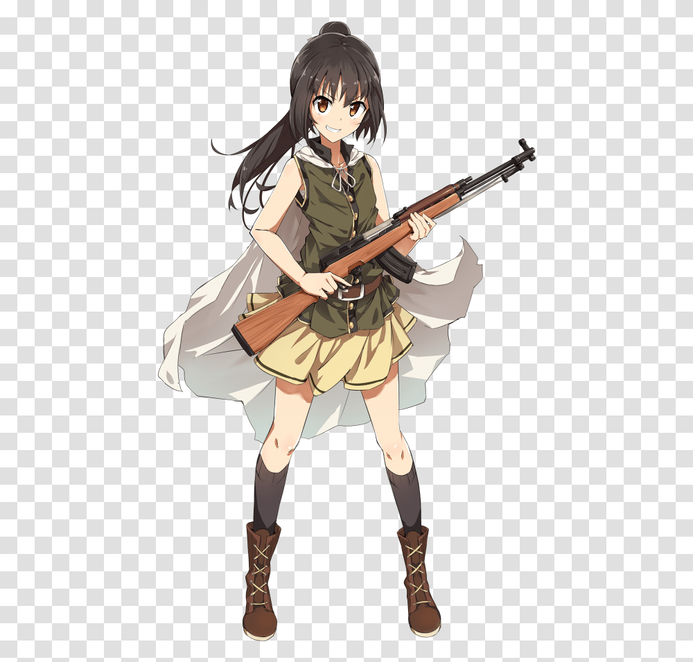 Type 63 Girls Frontline, Person, Human, Costume, Manga Transparent Png