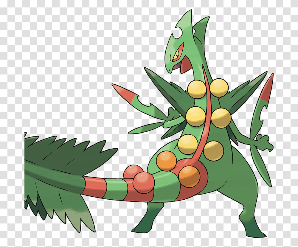 Type Changes With Mega Evolution Sceptile Pokemon, Plant, Reptile, Animal, Vegetable Transparent Png