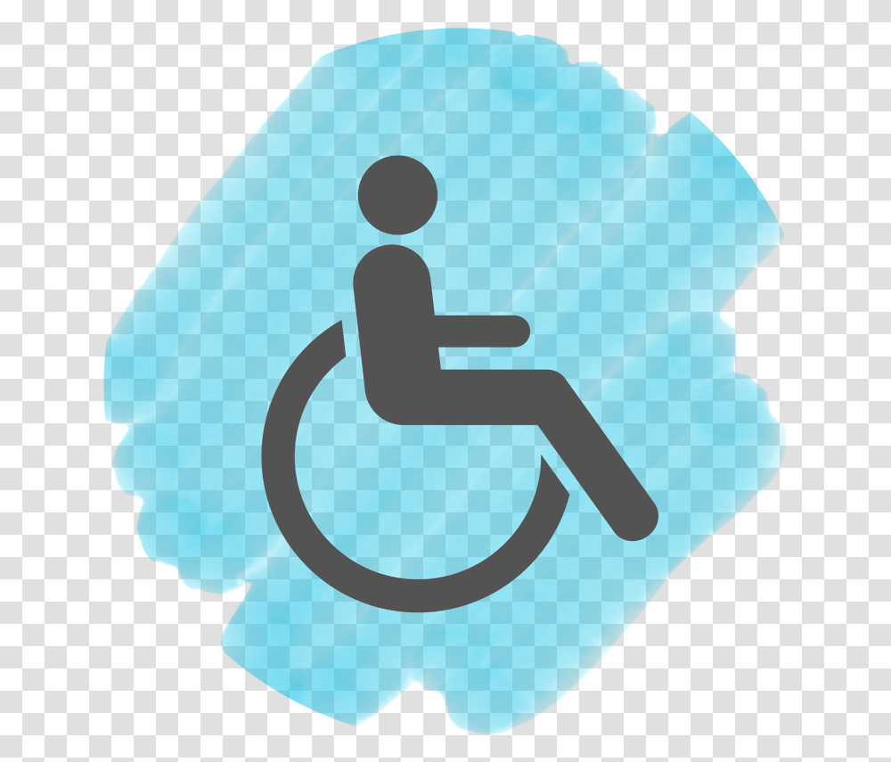 Type E Web Icon Someone In A Wheelchair, Hand Transparent Png