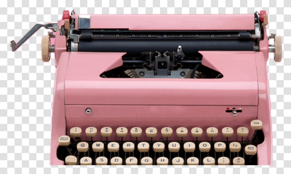 Typewriter Clipart Black And White Vintage Phone Aesthetic, Machine, Electronics, Computer Keyboard, Computer Hardware Transparent Png