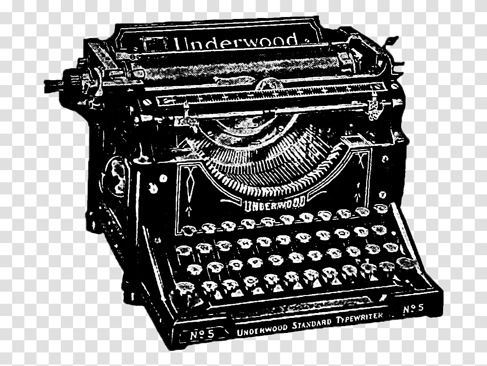 Typewriter Clipart Public Domain Typewriter Background, Machine, Treasure, Arcade Game Machine, Electronics Transparent Png