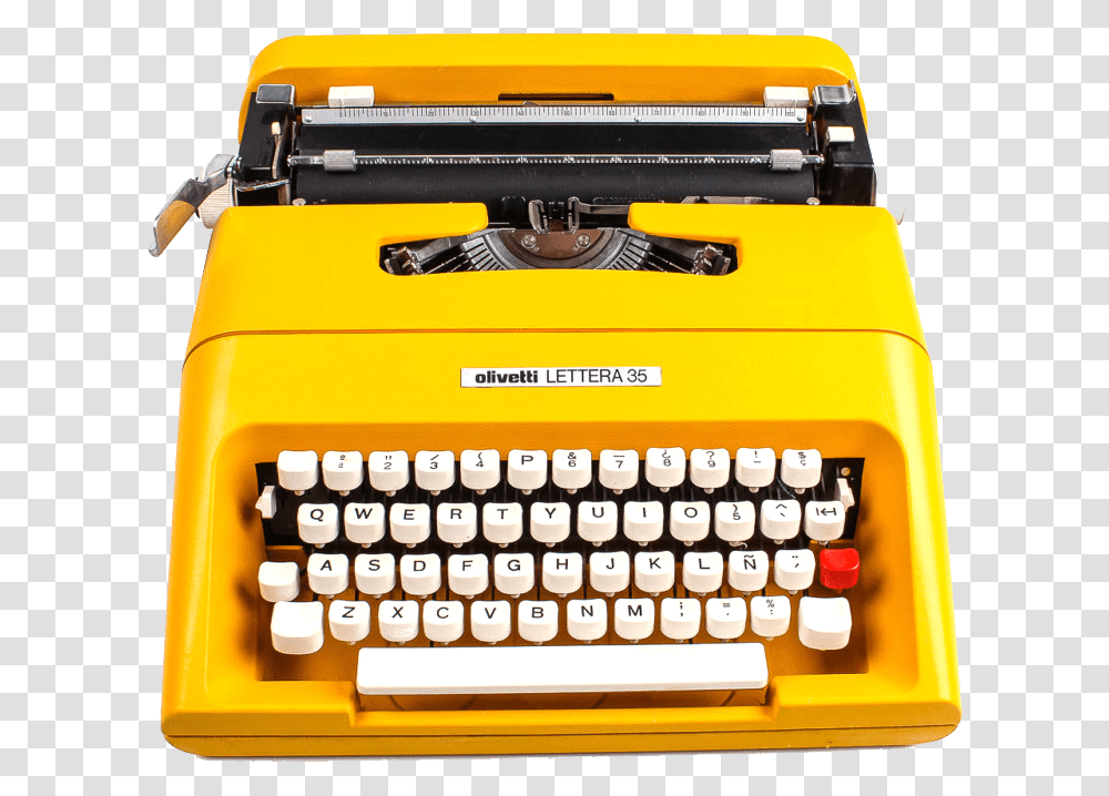 Typewriter Download Maquina De Escrever Olivetti Lettera, Machine, Computer Keyboard, Computer Hardware, Electronics Transparent Png
