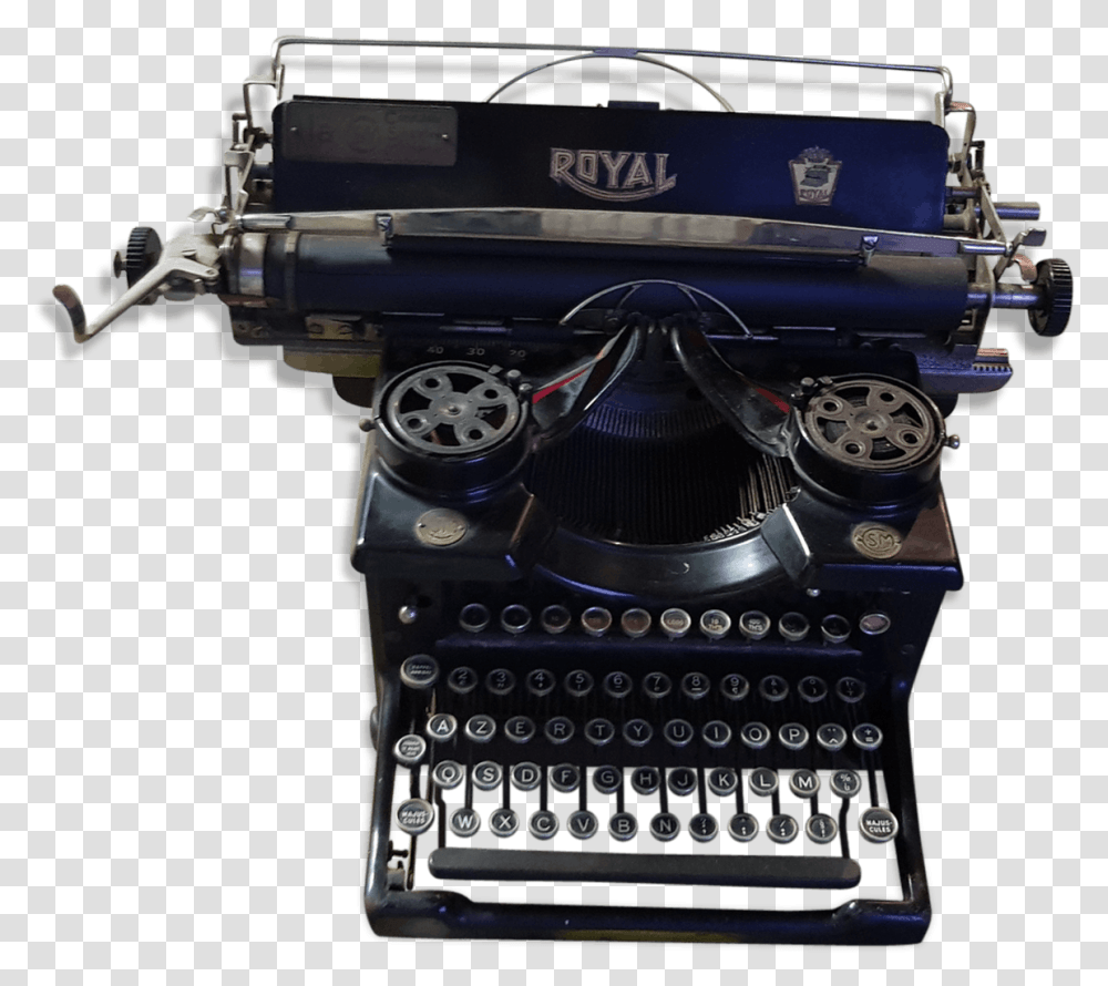 Typewriter Machine, Engine, Motor, Camera, Electronics Transparent Png