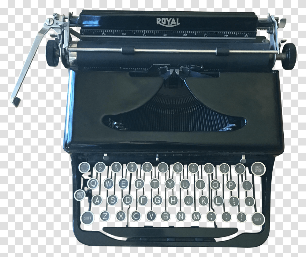 Typewriter Machine, Gun, Weapon, Electronics, Camera Transparent Png