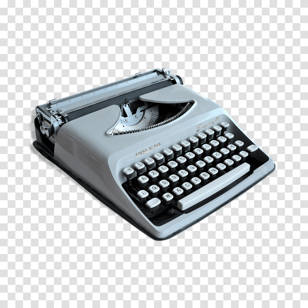 Typewriter Polyjo Vintage S, Electronics, Cooktop, Indoors, Hand-Held Computer Transparent Png