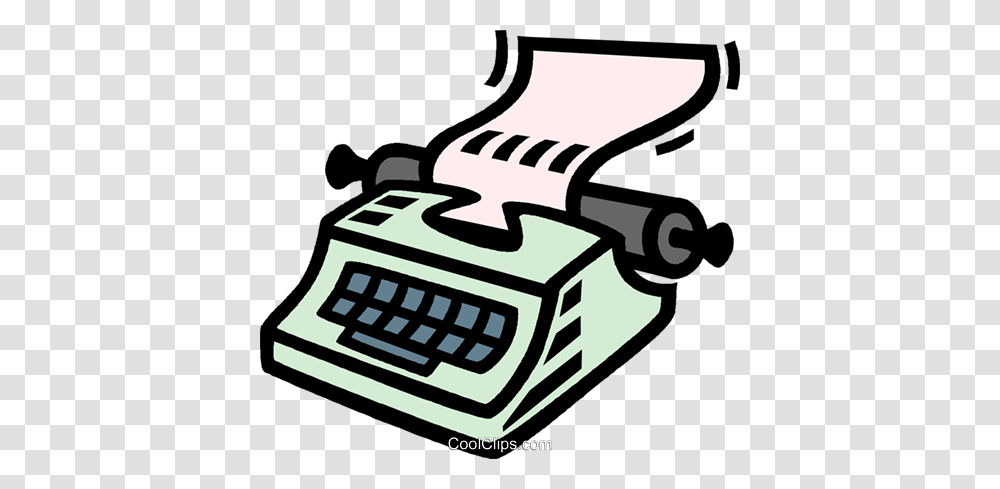 Typewriter Royalty Free Vector Clip Art Illustration, Machine, Dynamite, Bomb, Weapon Transparent Png