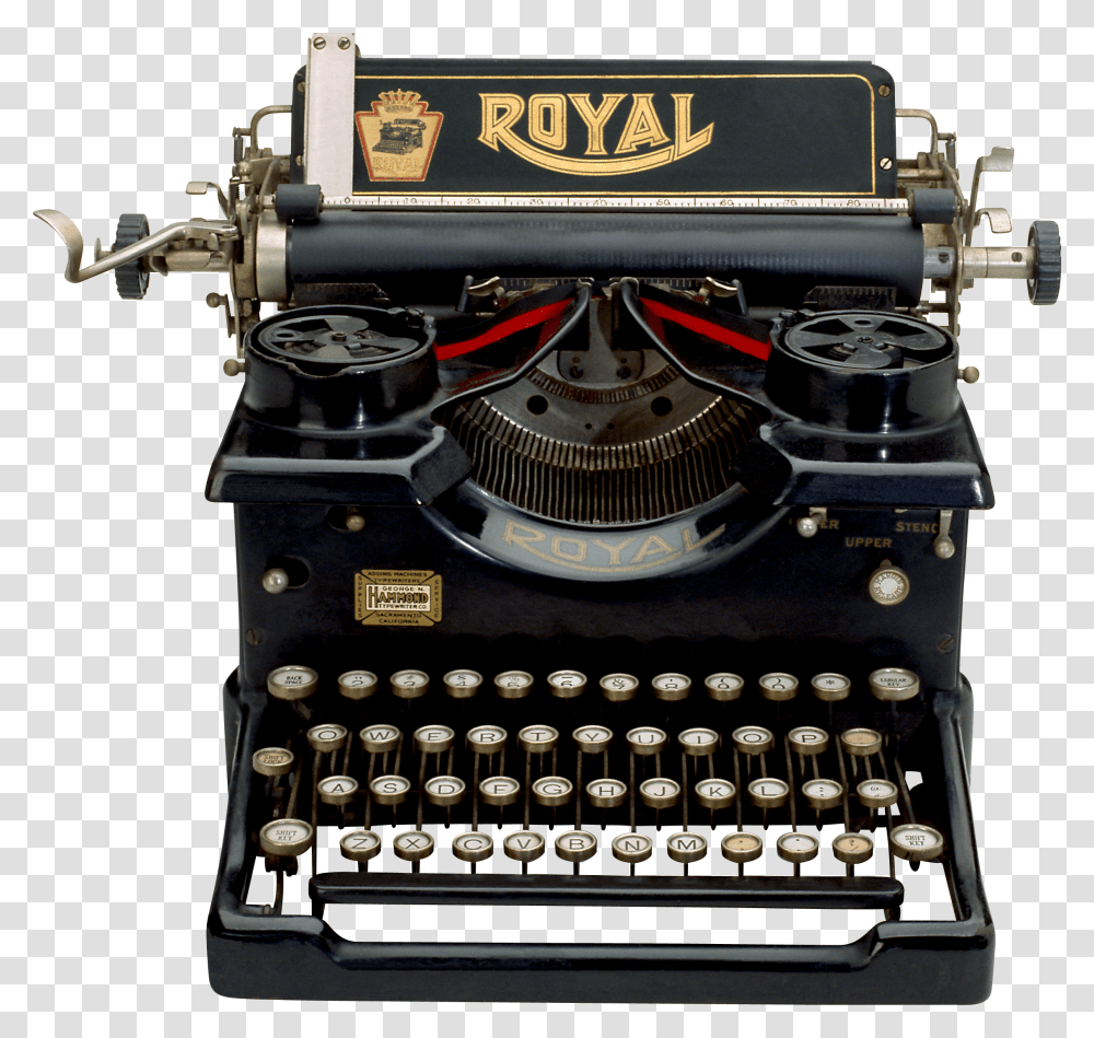 Typewriter, Tool, Engine, Motor, Machine Transparent Png