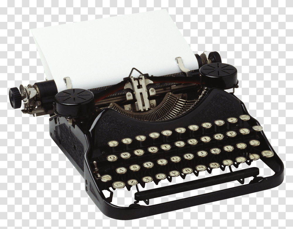 Typewriter, Tool, Gun, Weapon, Weaponry Transparent Png