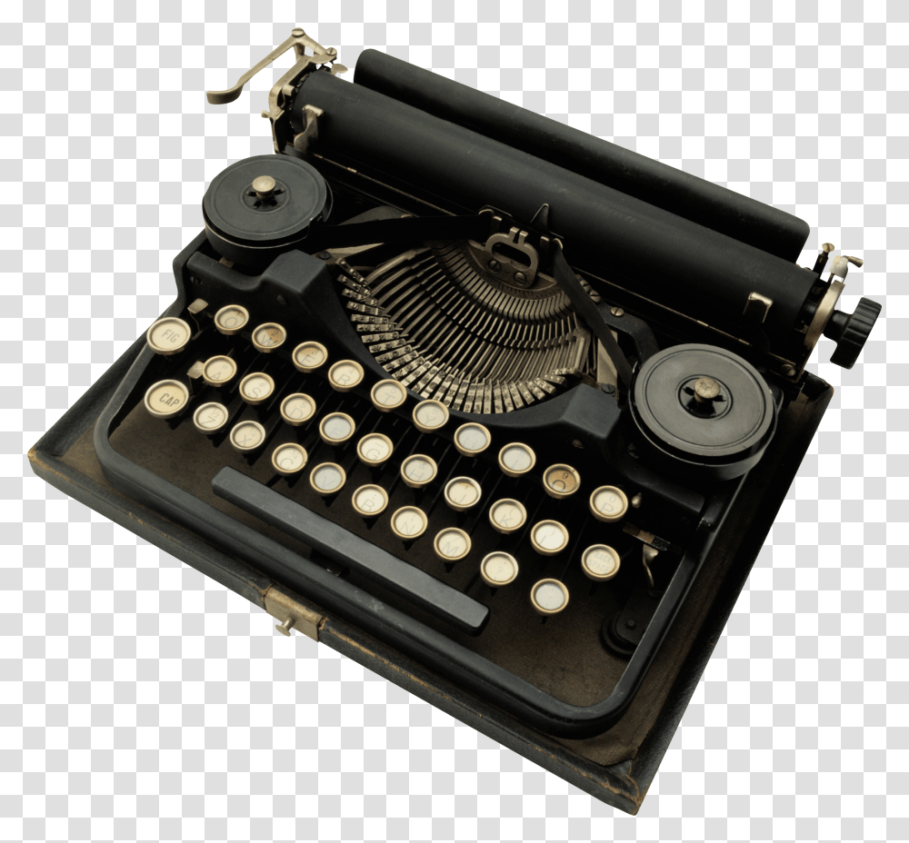 Typewriter, Tool, Machine, Motor, Engine Transparent Png