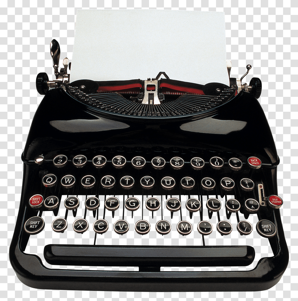 Typewriter, Tool Transparent Png