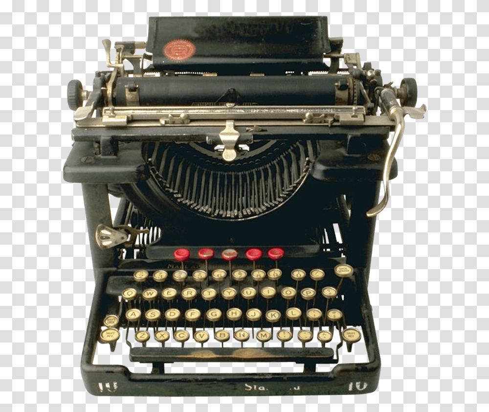 Typewriter Typewriter, Machine, Engine, Motor, Gun Transparent Png