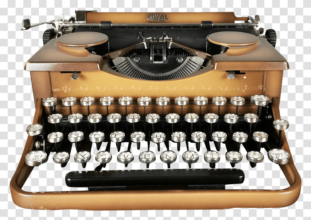 Typewriter Vintage Typewriter, Electronics, Machine, Weapon, Weaponry Transparent Png