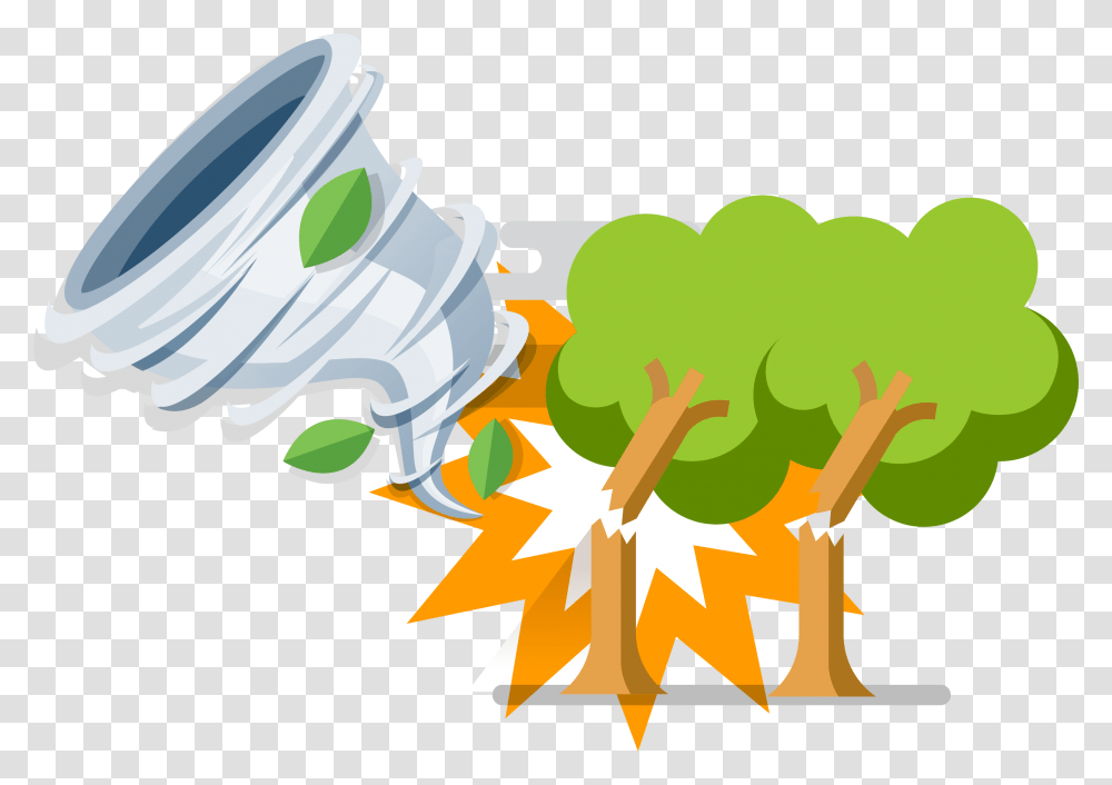 Typhoon Clipart, Outdoors, Nature, Plant Transparent Png