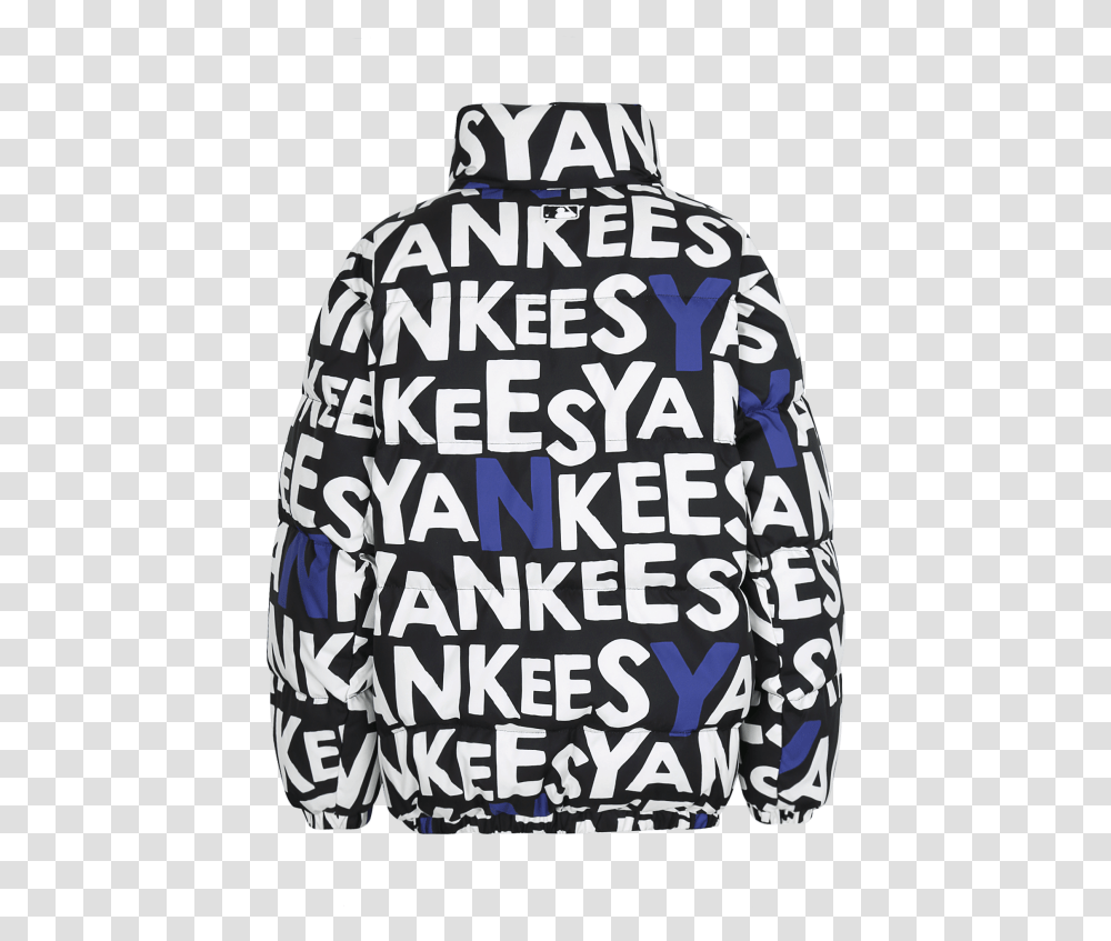 Typo Premium Short Down Jacket New York Yankees 31djz5961 Garment Bag, Word, Text, Clothing, Apparel Transparent Png