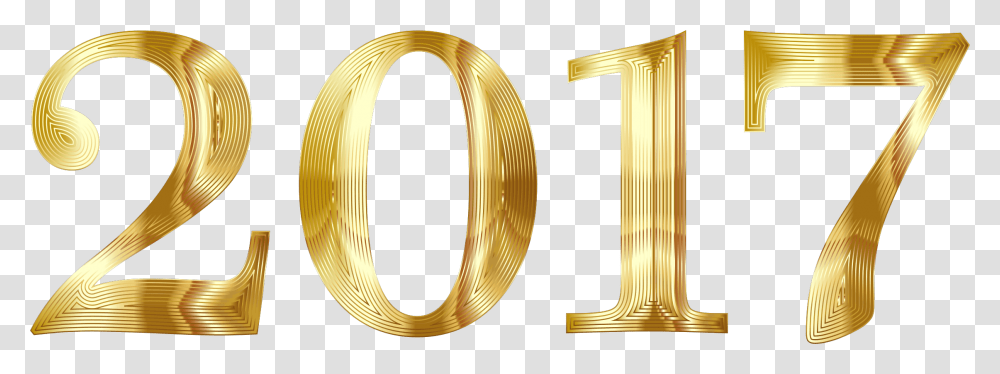 Typography No Background Icons, Number, Gold Transparent Png