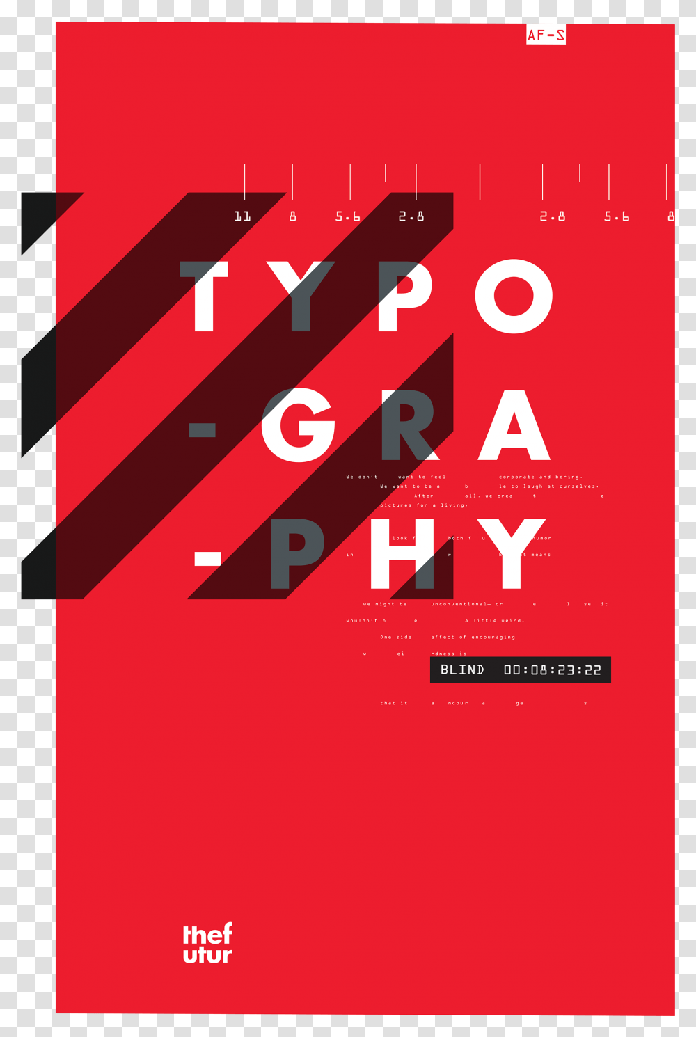 Typography Poster Design Ideas, Advertisement, Flyer, Paper, Brochure Transparent Png