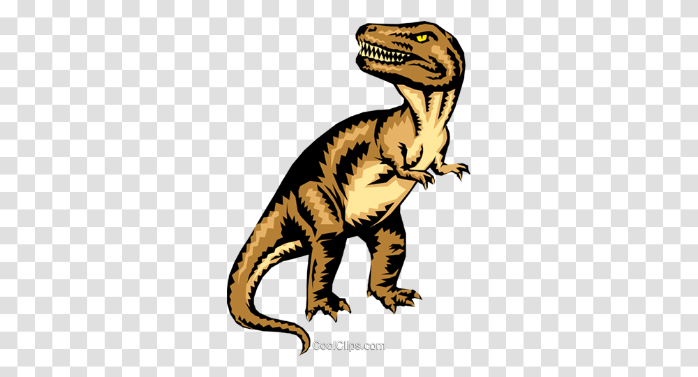 Tyrannosaurus Rex Royalty Free Vector Clip Art Illustration, Dinosaur, Reptile, Animal, T-Rex Transparent Png