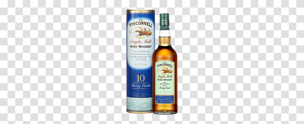 Tyrconnell Year Old Sherry Cask Finish Whiskey, Liquor, Alcohol, Beverage, Drink Transparent Png