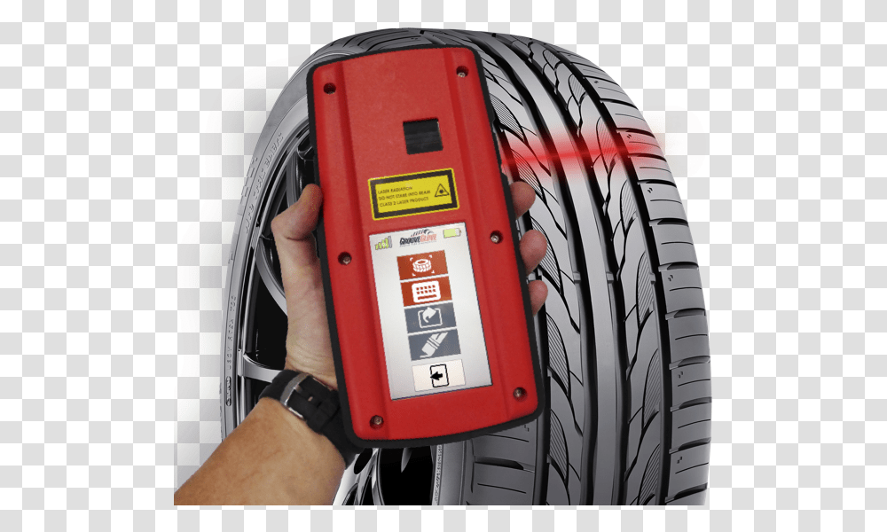 Tyre Profile Scanner, Machine, Tire, Wheel, Person Transparent Png