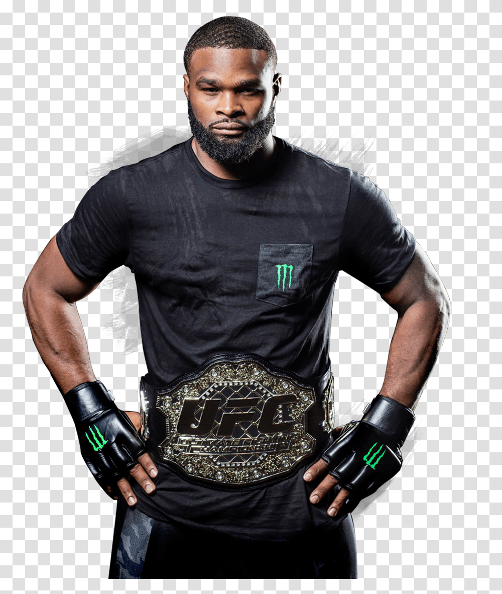 Tyron Full Body Belt Tyron Woodley, Person, Human, Apparel Transparent Png
