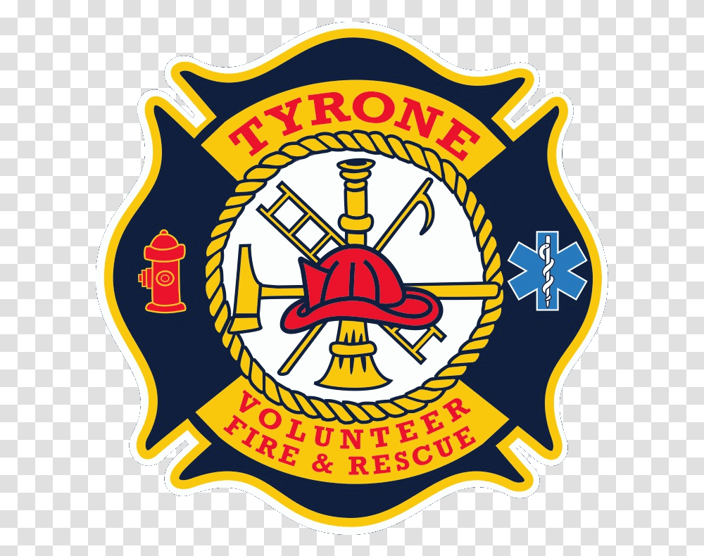 Tyrone Fire Department Clipart Download Pioneer Component Yellow Speakers, Logo, Trademark, Badge Transparent Png