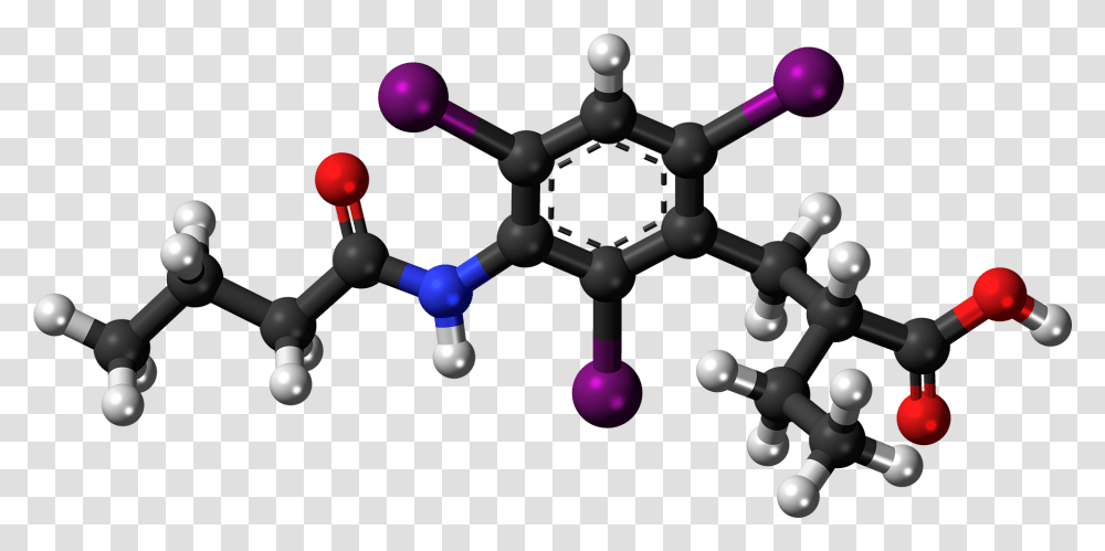 Tyropanoic Acid 3d Ball Ocrelizumab Molecule, Sphere, Network Transparent Png