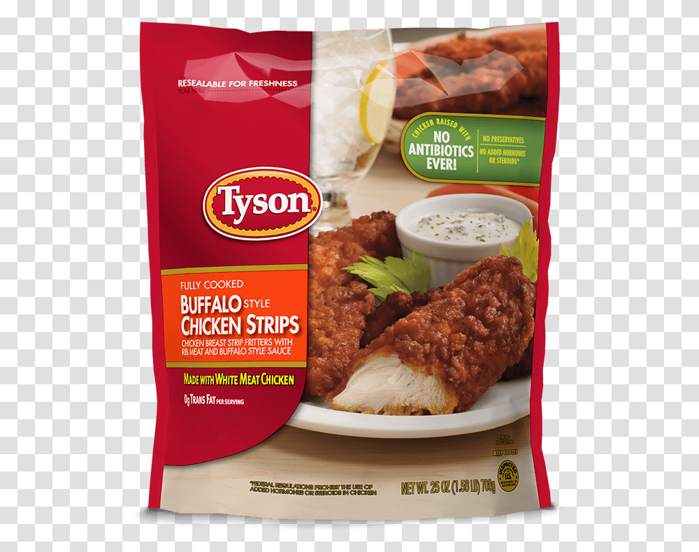 Tyson Buffalo Chicken Strips, Food, Fried Chicken, Flyer, Poster Transparent Png