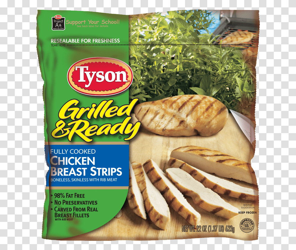 Tyson Chicken, Bread, Food, Plant, Sliced Transparent Png
