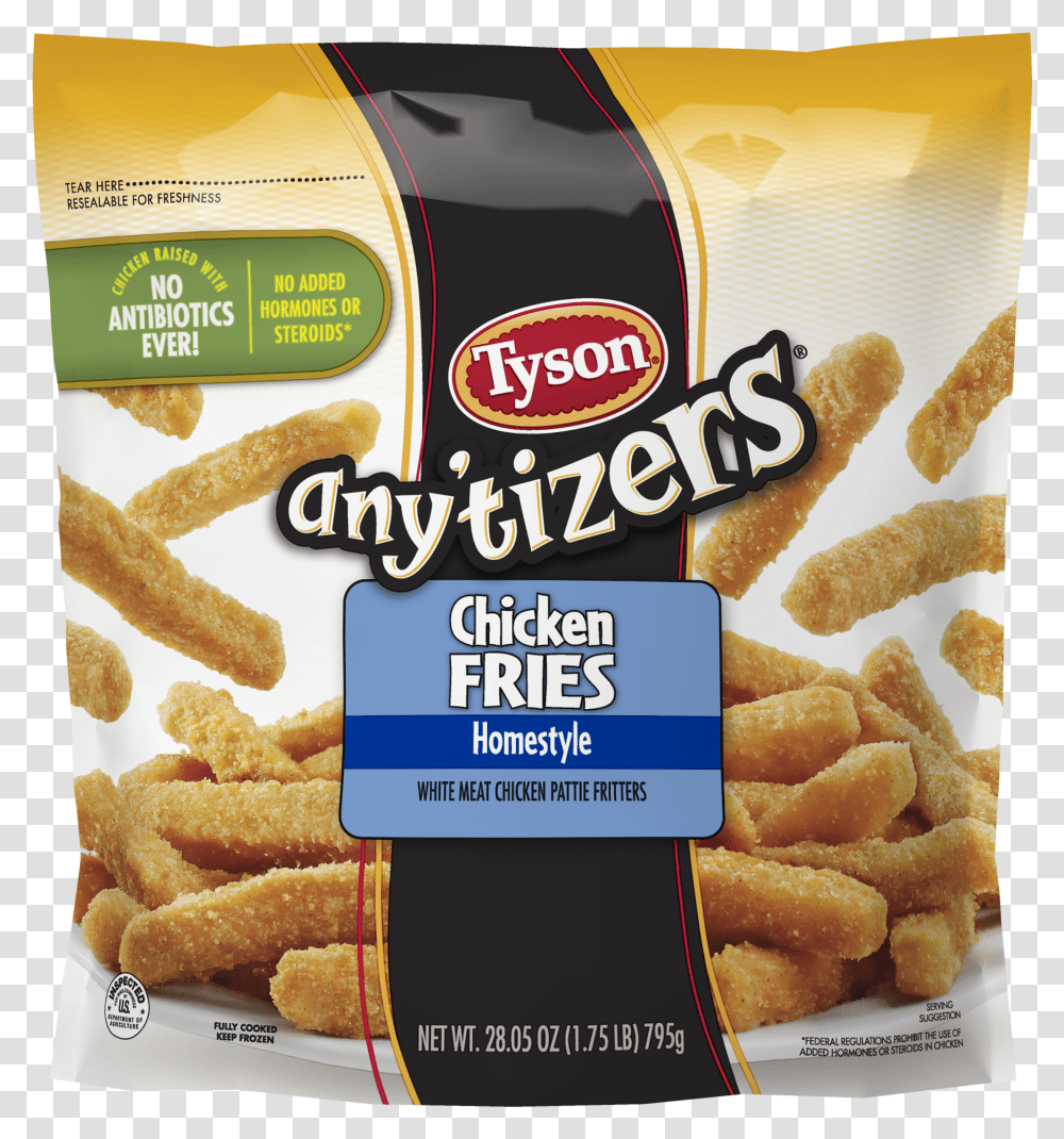 Tyson Chicken Fries Transparent Png