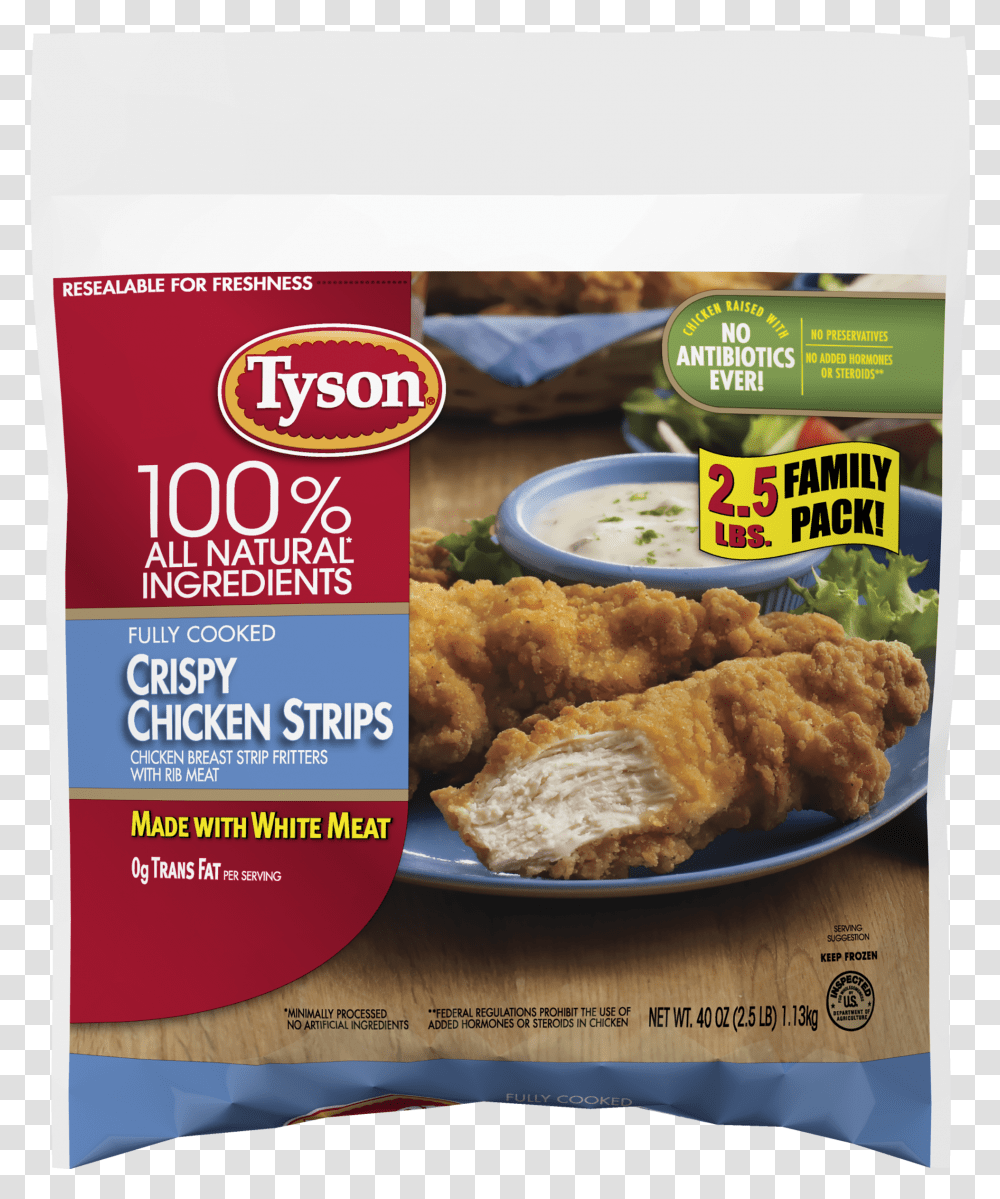 Tyson Chicken Recall 2019, Fried Chicken, Food, Nuggets, Advertisement Transparent Png