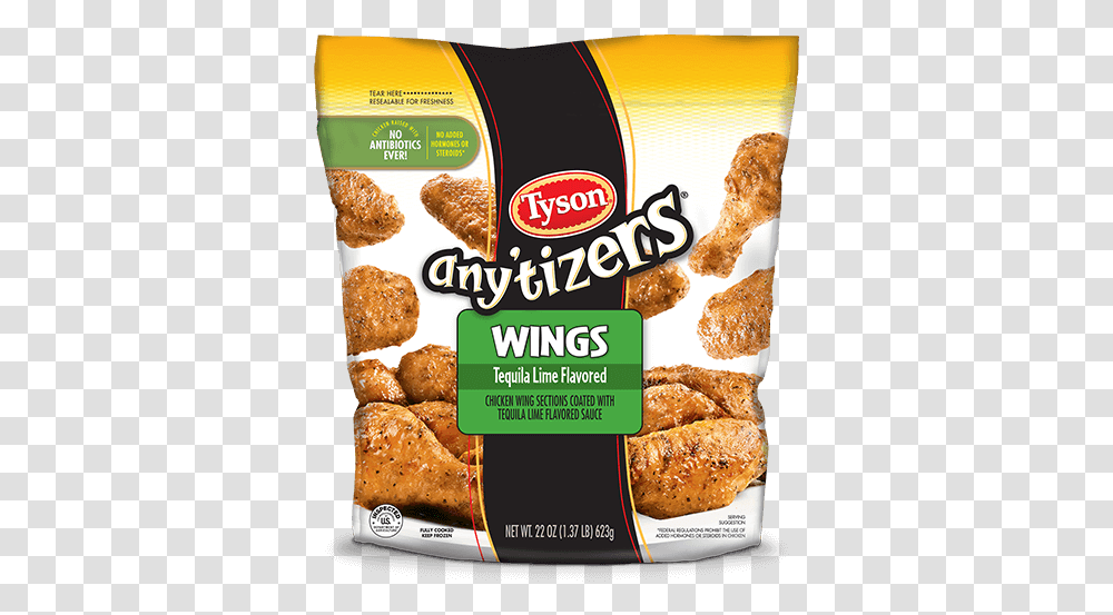 Tyson Chicken Wings Bbq, Croissant, Food, Menu Transparent Png