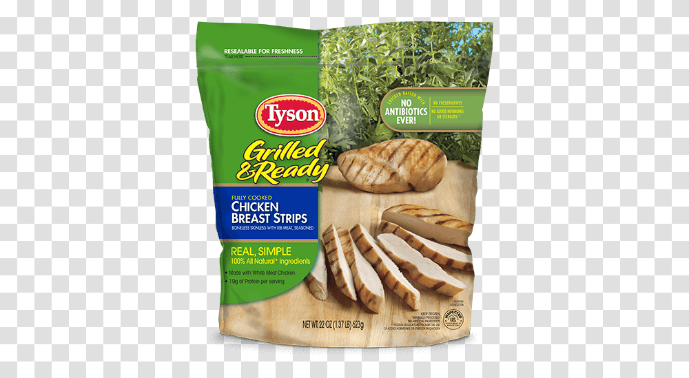 Tyson Grilled Chicken, Bread, Food, Plant, Produce Transparent Png