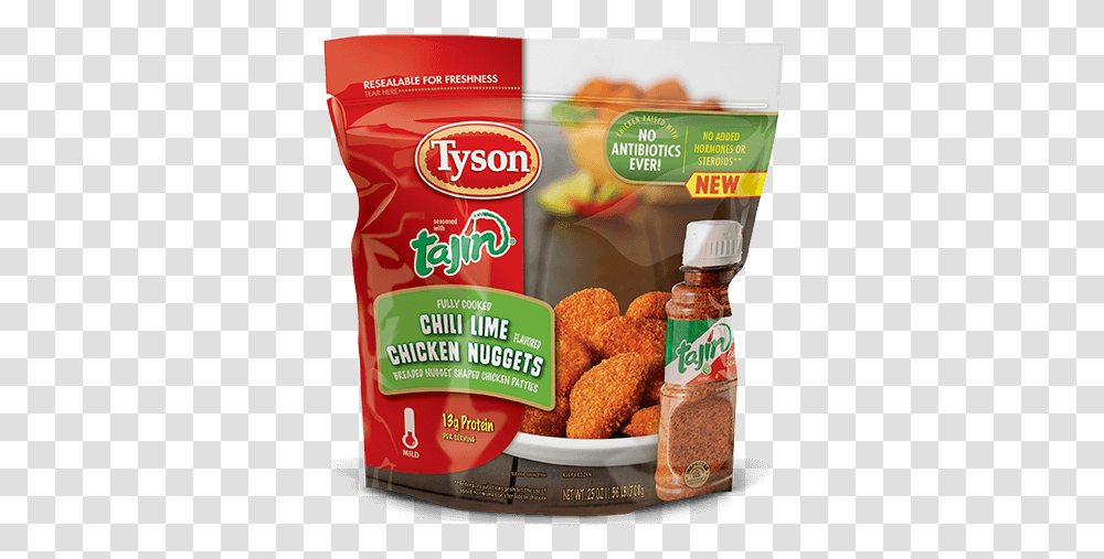 Tyson Pizza Chicken Nuggets, Fried Chicken, Food, Ketchup, Cracker Transparent Png