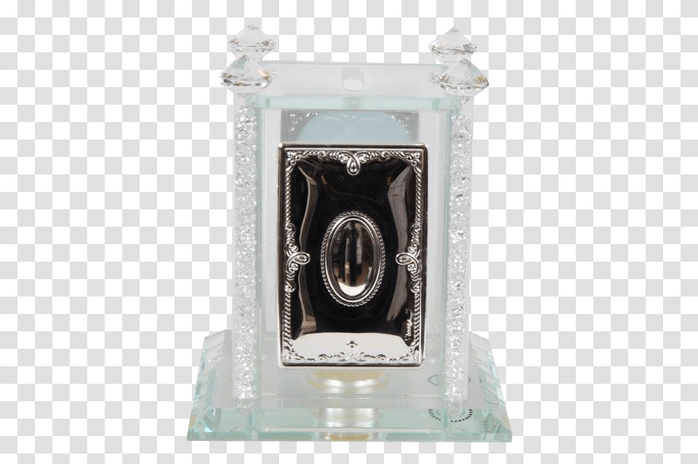 Tzedakah Box Crystal And Silver 4 Pcs Christian Cross, Furniture, Photography, Mirror Transparent Png