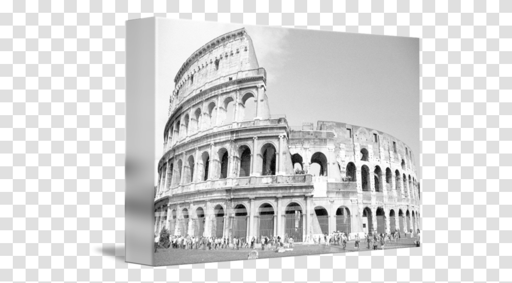 U Drawing Of The Colosseum Colosseum, Architecture, Building, Person, Human Transparent Png
