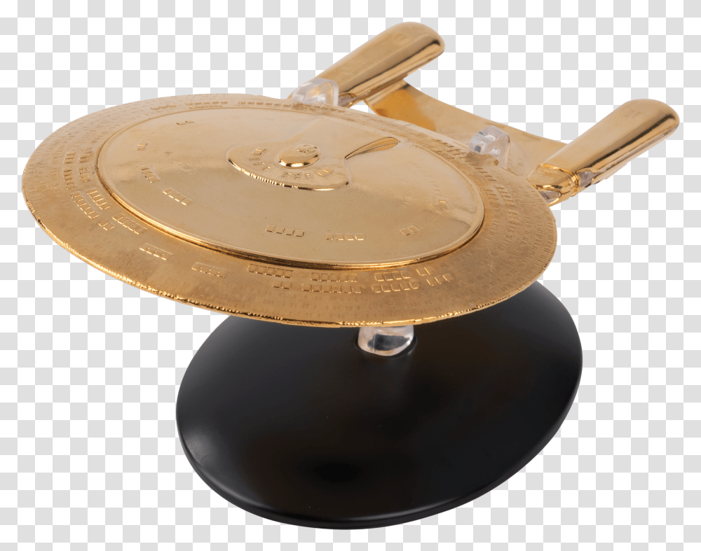 U Gold Plated Ship Star Trek Transparent Png