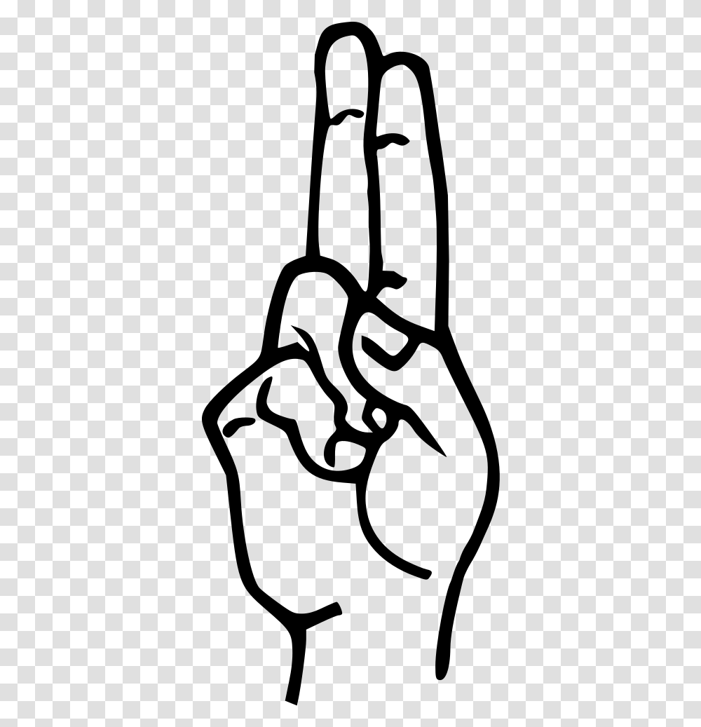U In Sign Language Clipart, Gray, World Of Warcraft Transparent Png