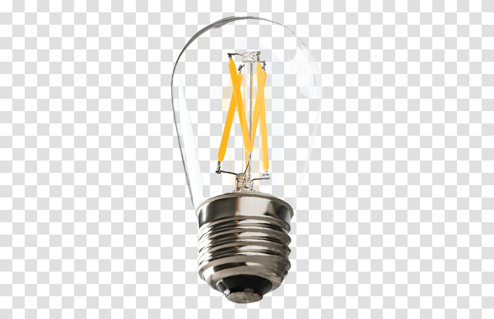 U Led Filament Led S14 Fluorescent Lamp, Light Transparent Png