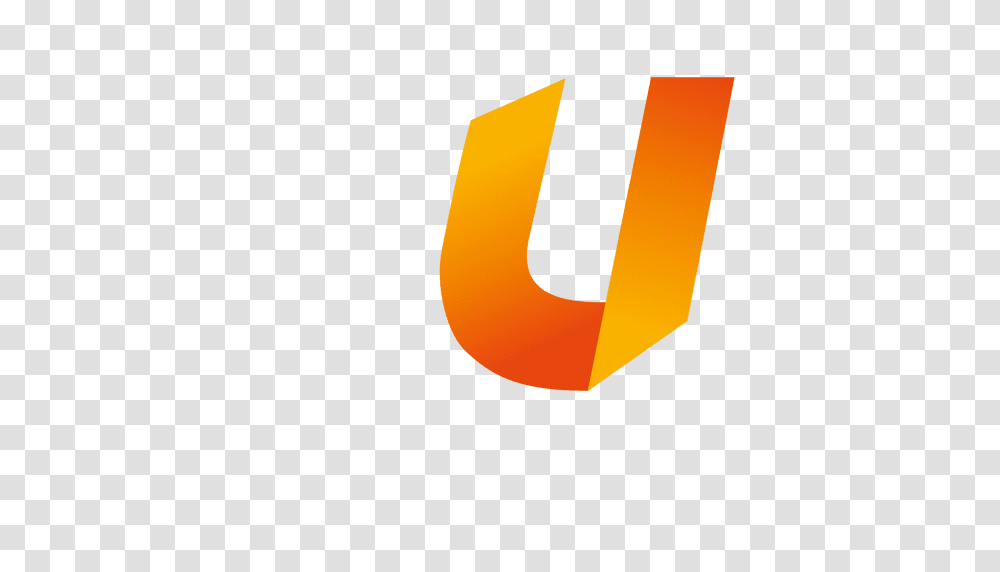 U Letter Origami Isotype, Logo, Trademark Transparent Png