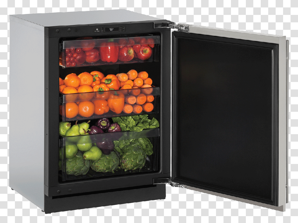 U Line Refrigerator, Plant, Citrus Fruit, Food, Appliance Transparent Png